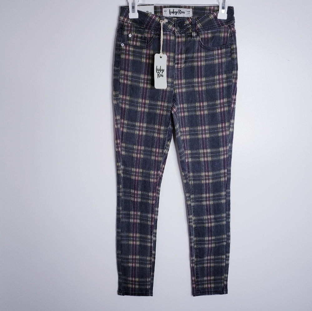 Indigo rein high rise fashion ankle jeans